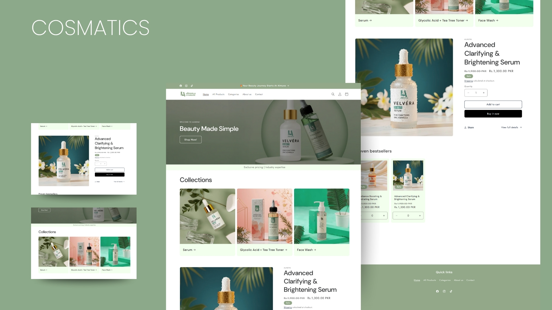 Cosmetics E-commerce Store