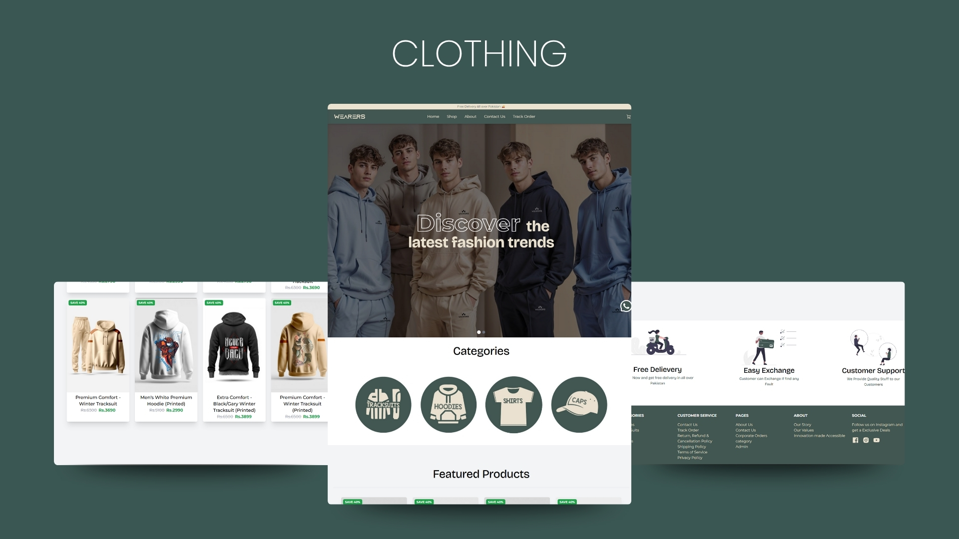 Clothing E-commerce Store