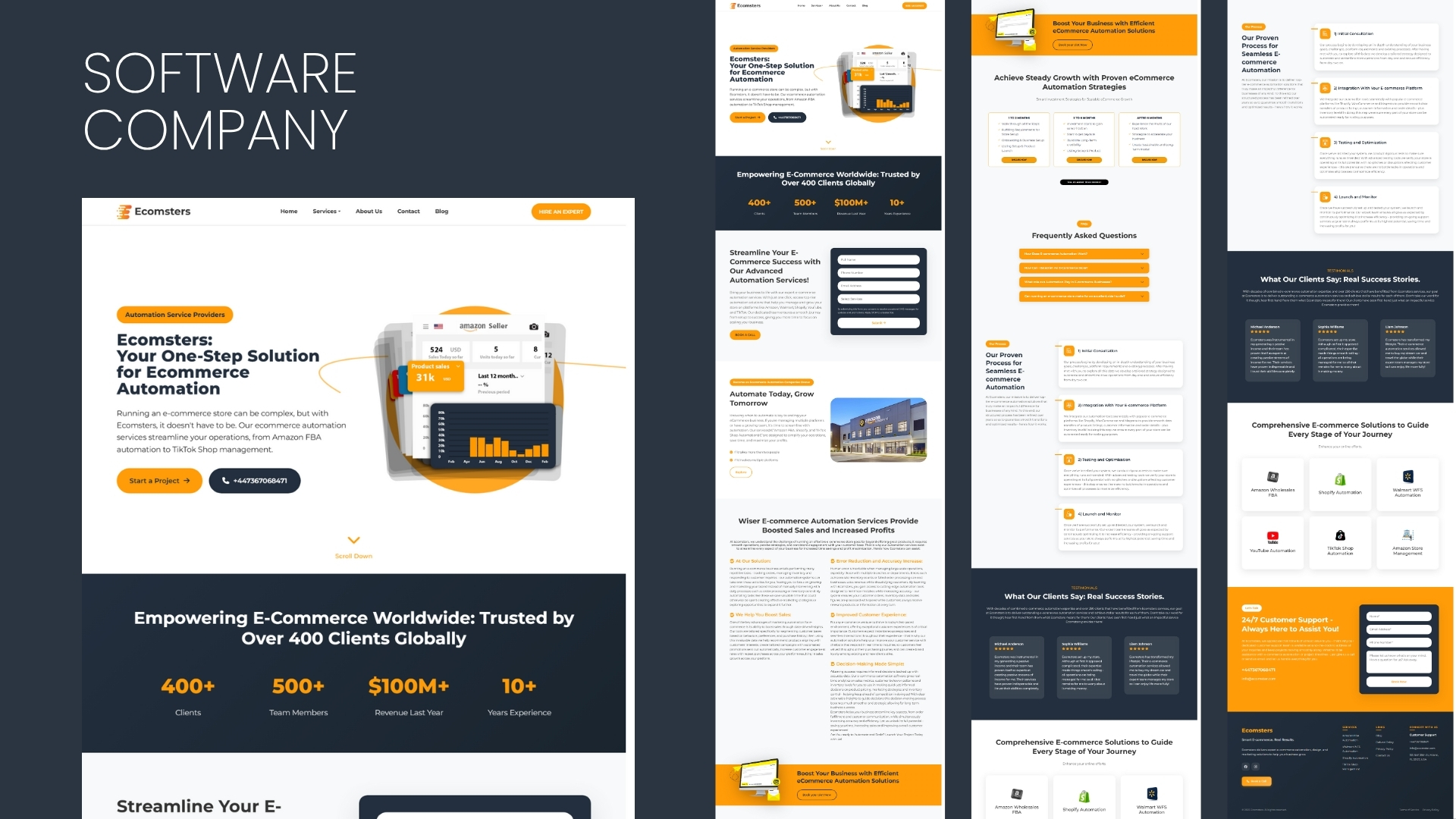 Software Company Website